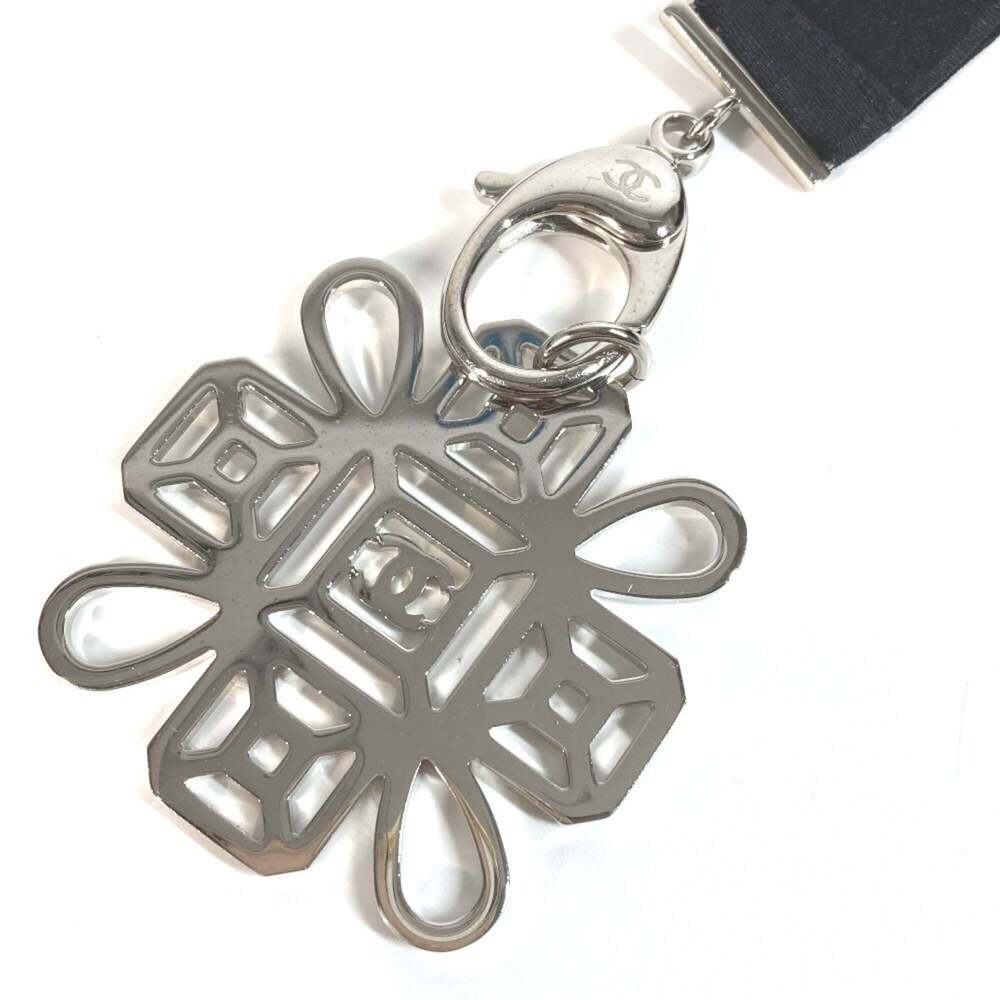 CHANEL Black Logo Necklace - Picture 7 of 9